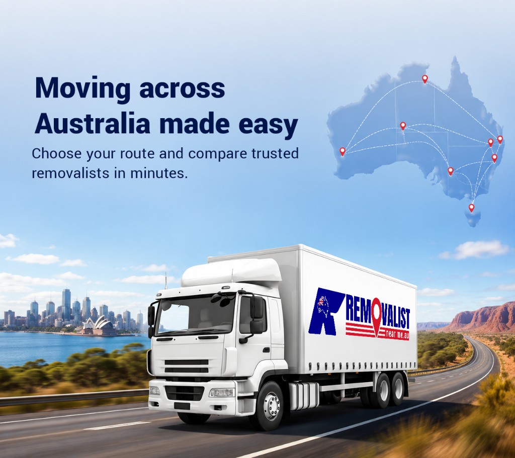 Moving across Australia made easy — compare trusted removalists on popular interstate routes